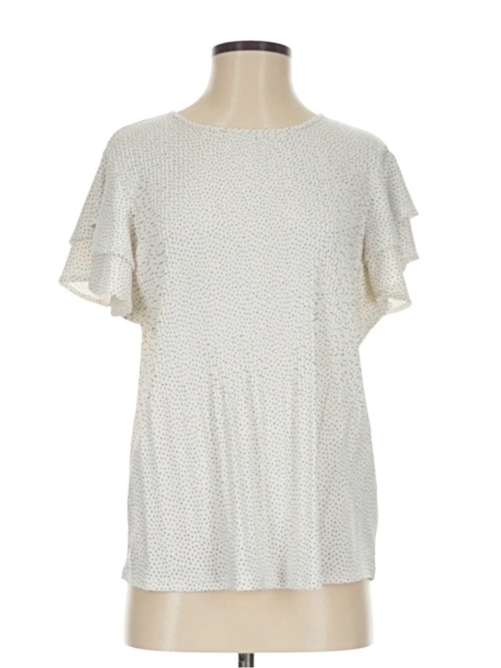 Adrianna Papell short sleeve blouse, size small with a bit of stretch